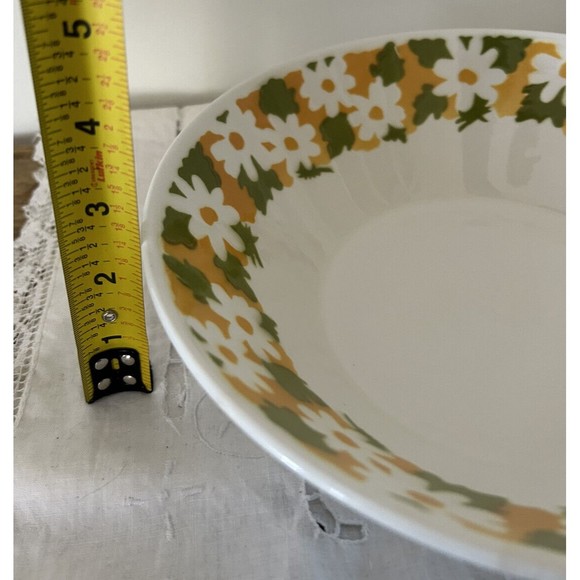 Vtg. 70’s Castlecourt Ironstone Ware “COUNTRY SIDE” Japan SERVING BOWL 9 1/2 in. - Picture 7 of 7